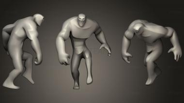 3D model Golem of sand (STL)